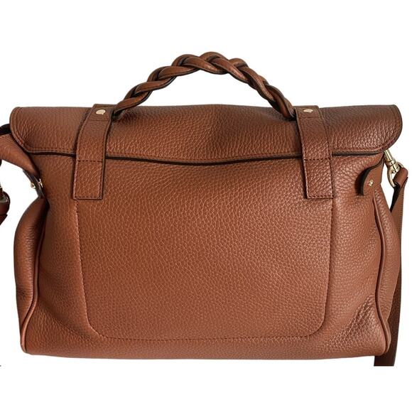 Mulberry Alexa Heavy Grain Chestnut - Incl. Fabrinique Purse Pillow Insert - Picture 8 of 16